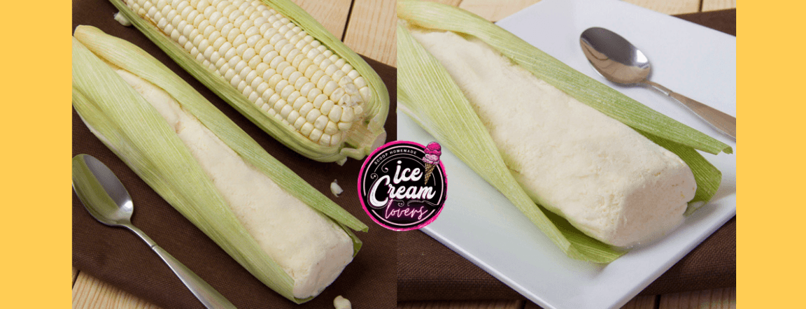 Corn ice cream