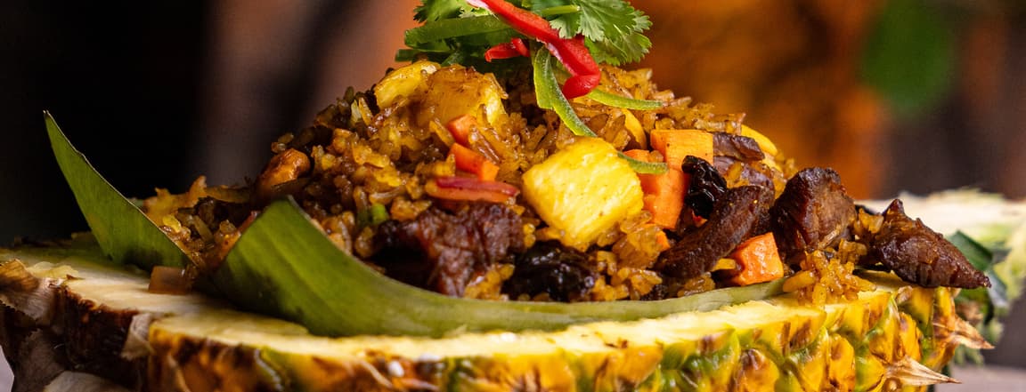 Khaw Pad Sapparod mix