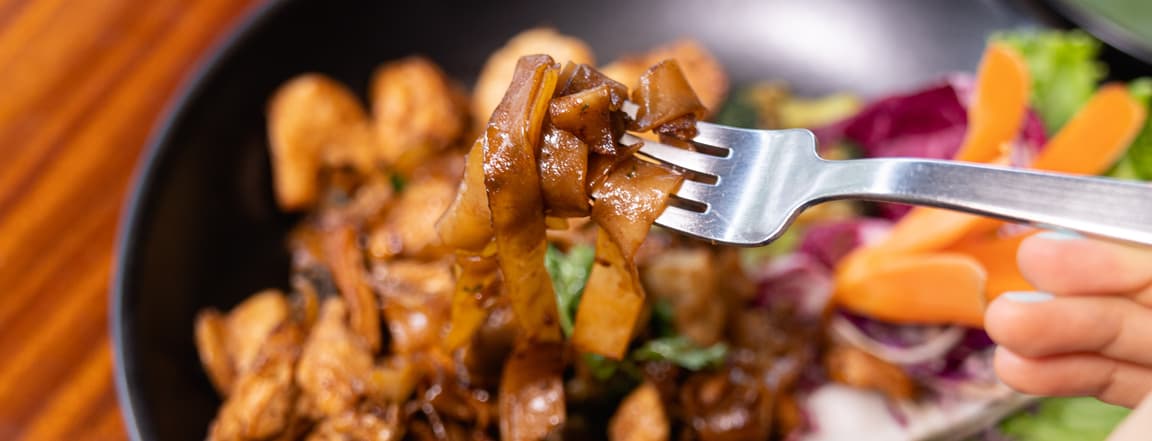 Pad Se We chicken