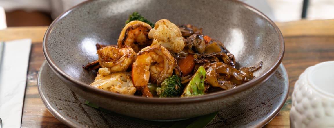 Pad Se We shrimp