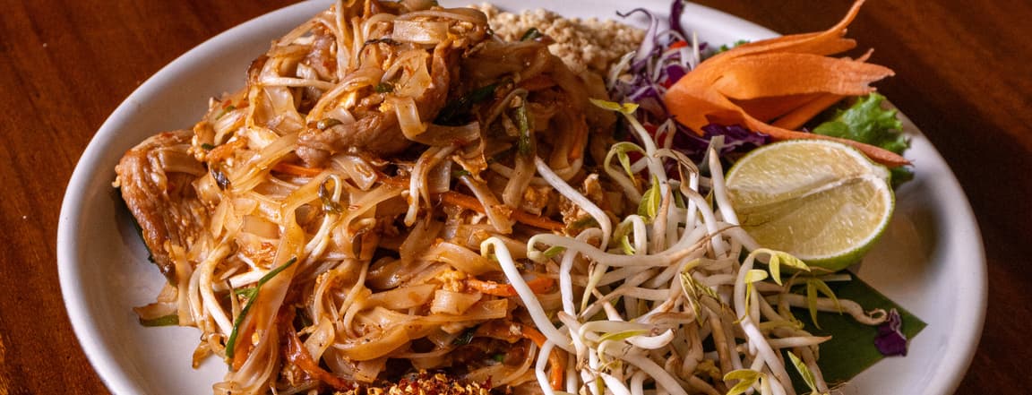 Pad thai beef filet