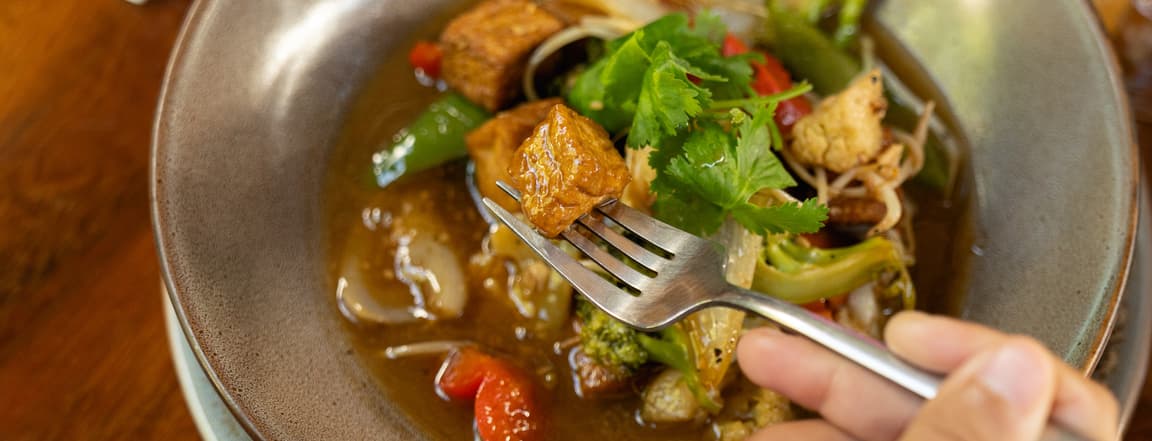 Phad pak rum hoay vegetables