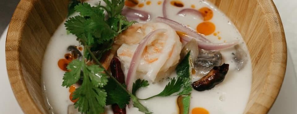 Tom Kha shrimp