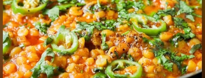 Chana dal fry