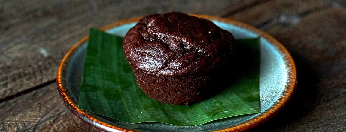 Banana brownie