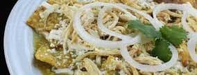 Chilaquiles with chicken