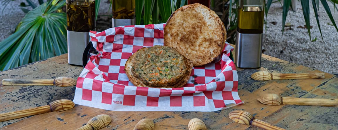 Vegeterian burger