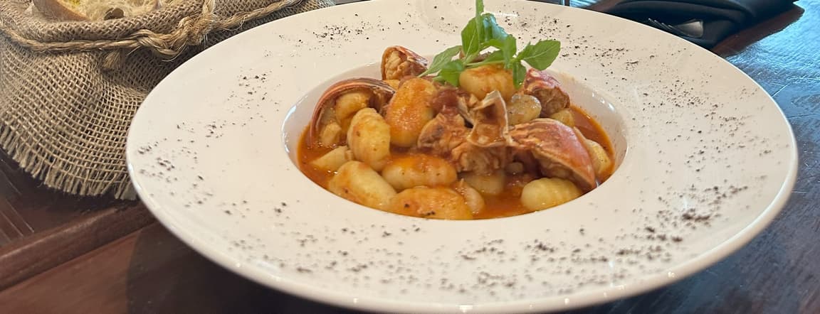 Gnocchi con langosta