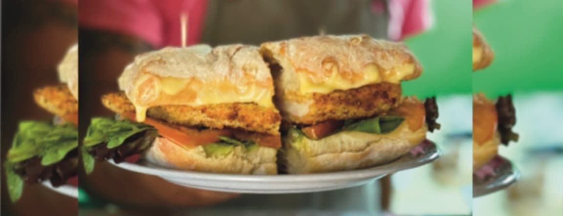 Chicken milanesa