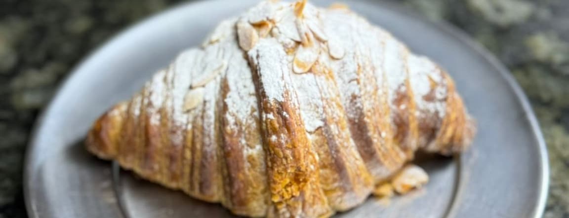 Almond croissant