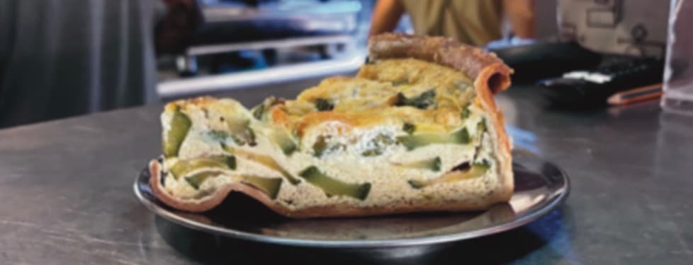 Zuchinni quiche