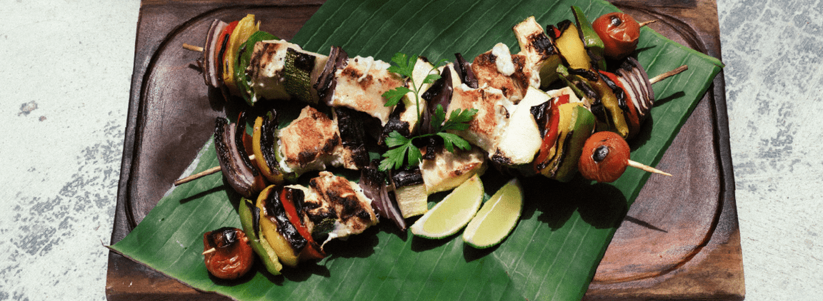 Chicken skewers