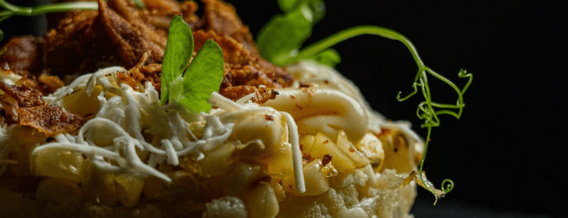 Esquite with cauliflower