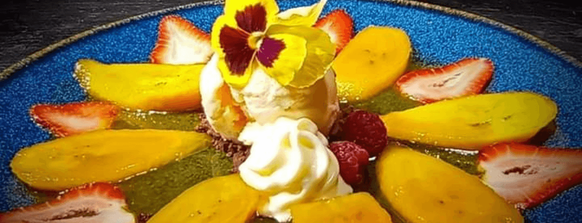 Banana flambe