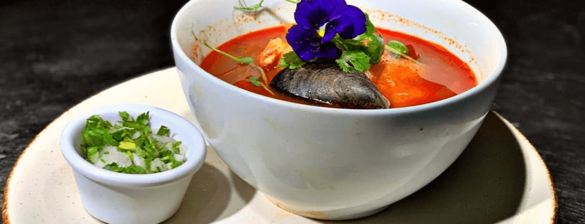 Sea food soup
