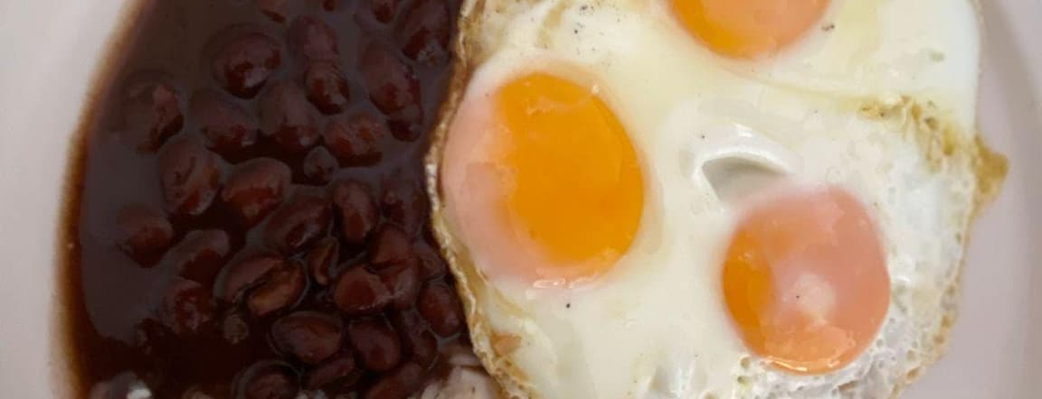 Sunny side eggs