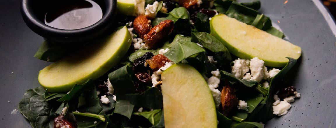 Ensalada de espinaca