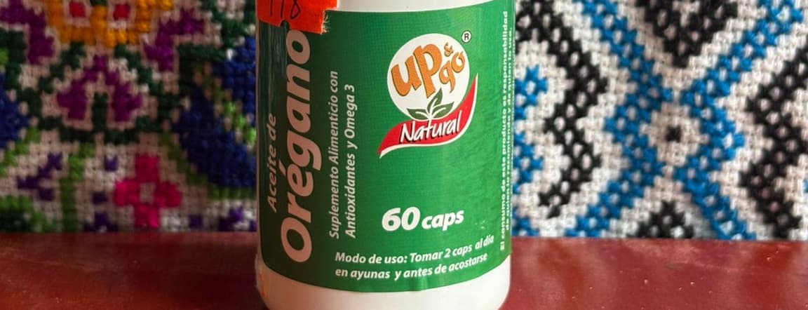 Oregano oil capsules with antioxidants & omega 3 c/60caps