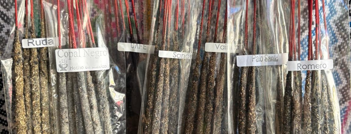 Coffee & copal herbal incense