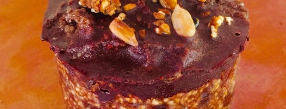 Crunchy mini-cake