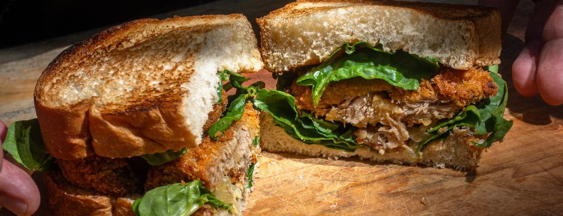 Karaage sando