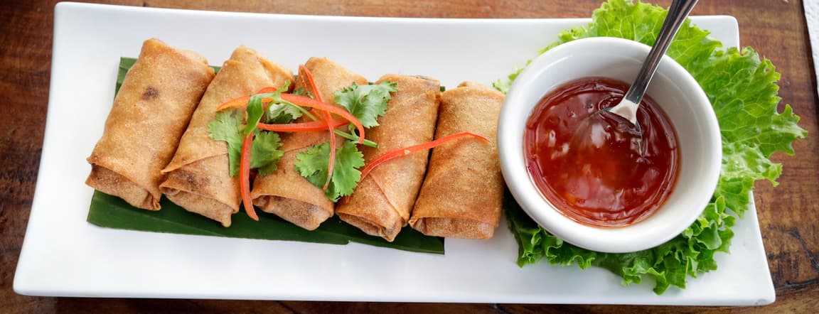Popiah tod vegetables
