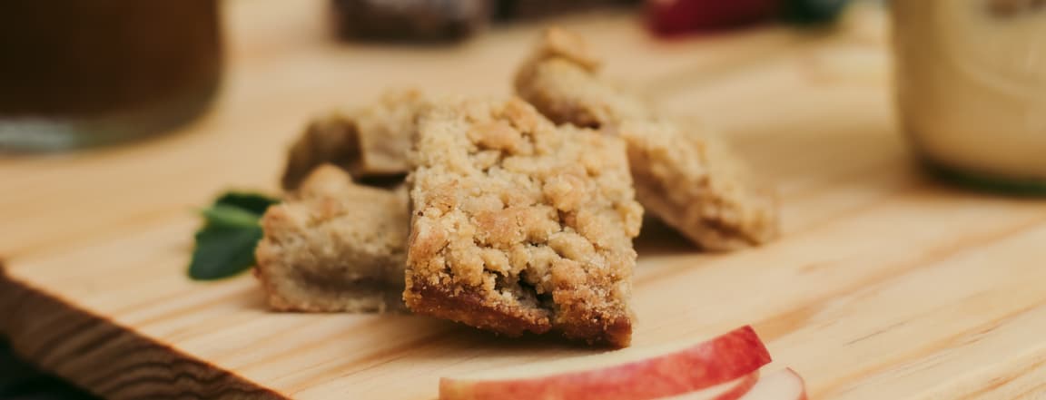 Apple crumble
