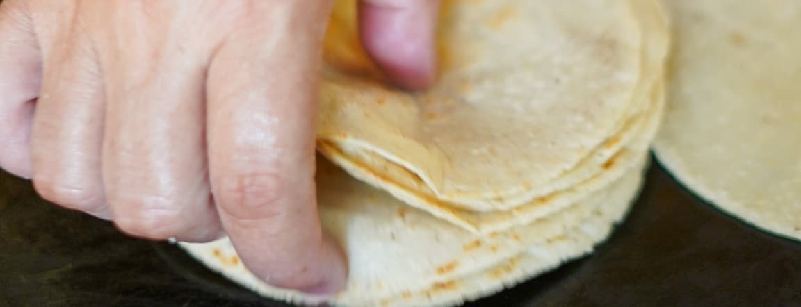 Tortilla de maíz