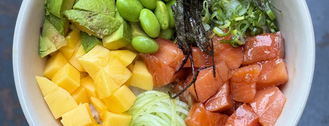 Salmon bowl