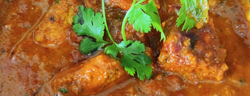 Garlic chilli chicken madras