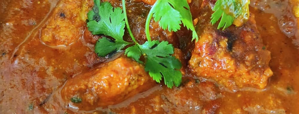 Garlic chilli chicken madras