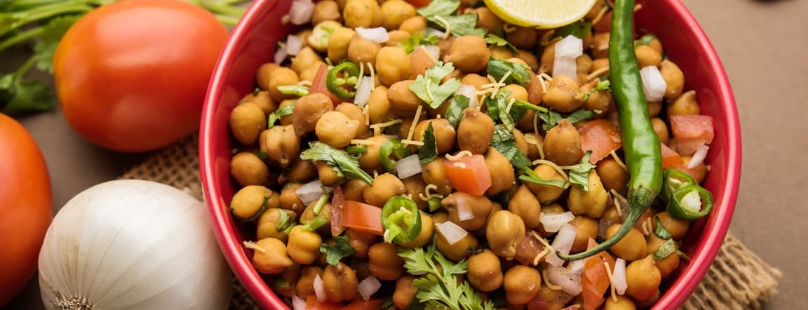 Chickpea salad