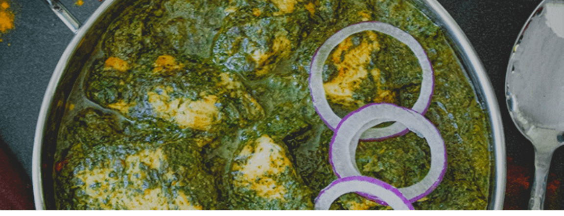 Palak chicken