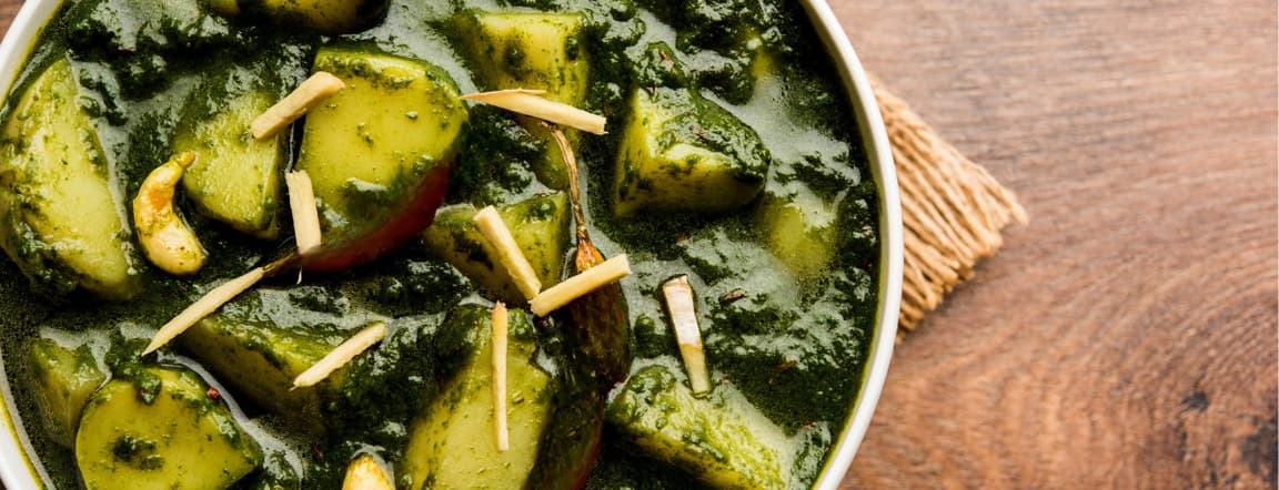 Aloo palak