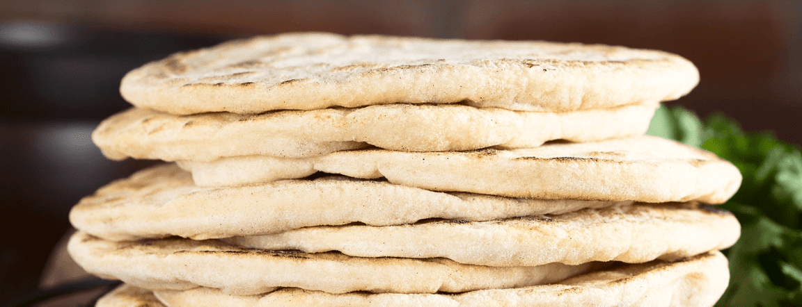Plain naan bread