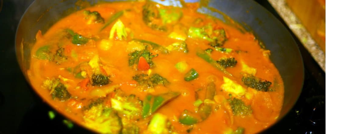 Vegetable jalfrezi