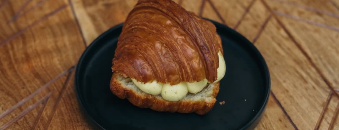 Croissant With Cream