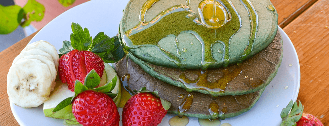 Spirulina hot cakes