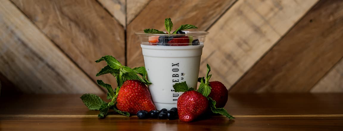 Granola and yogurt