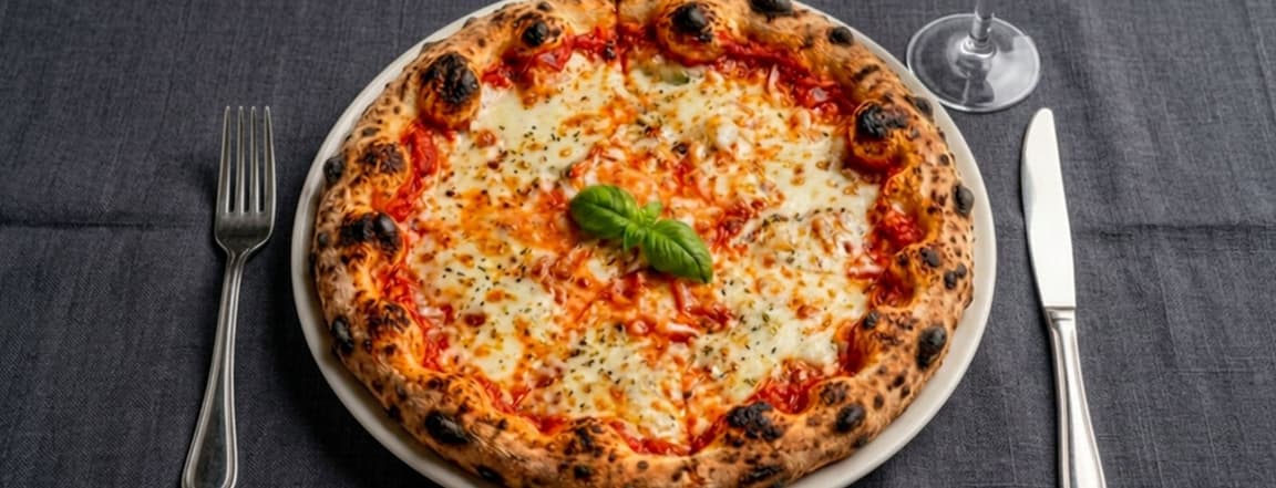 Pizza vegana margherita 25 / 27 cm