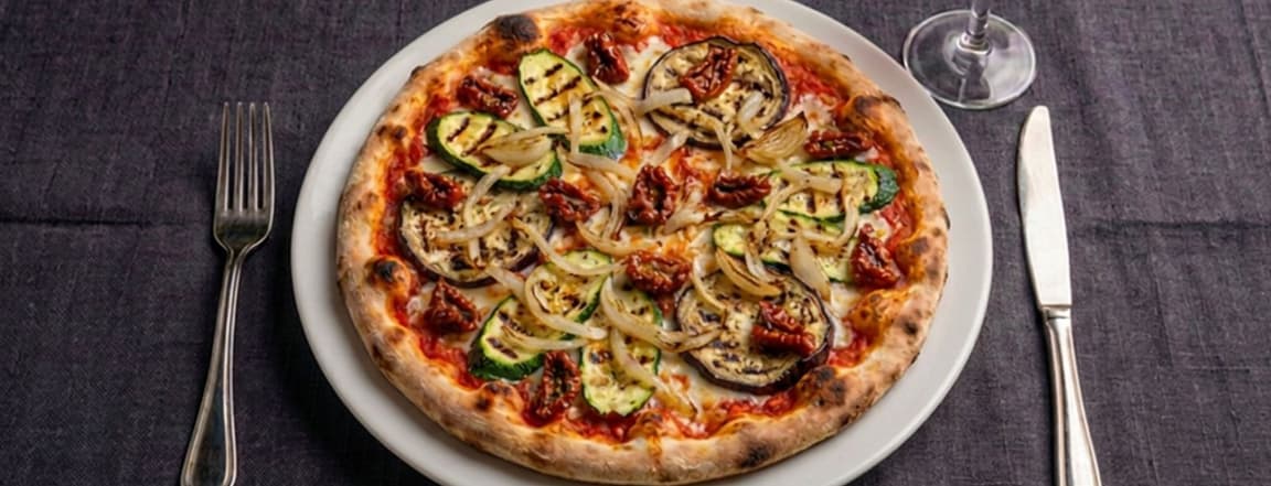 Pizza vegana vegetariana 25 / 27 cm