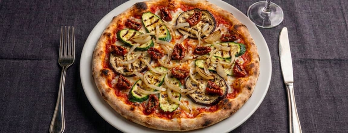 Pizza vegetariana