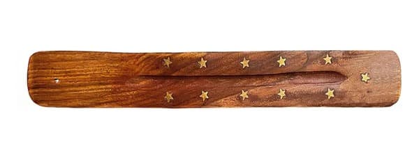 Wooden incense holder