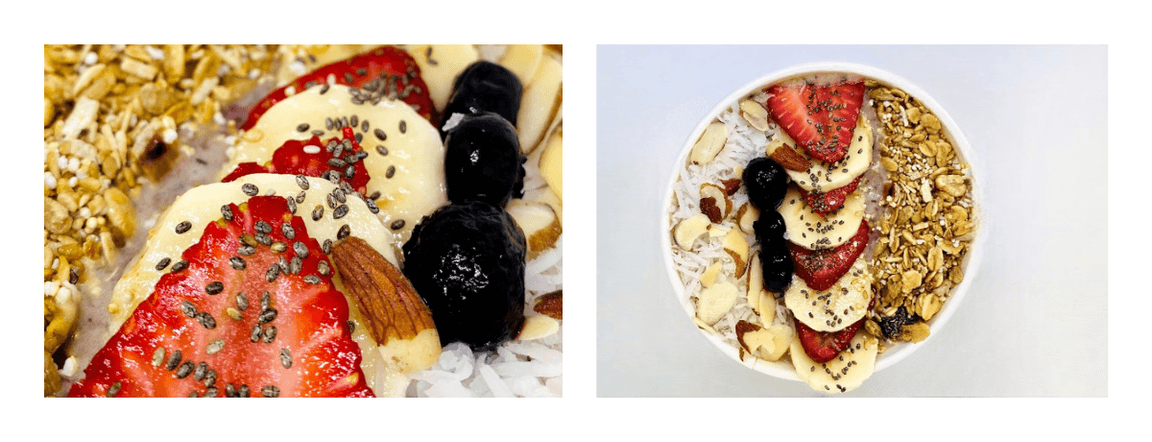 Purple rain ( smoothie bowl )