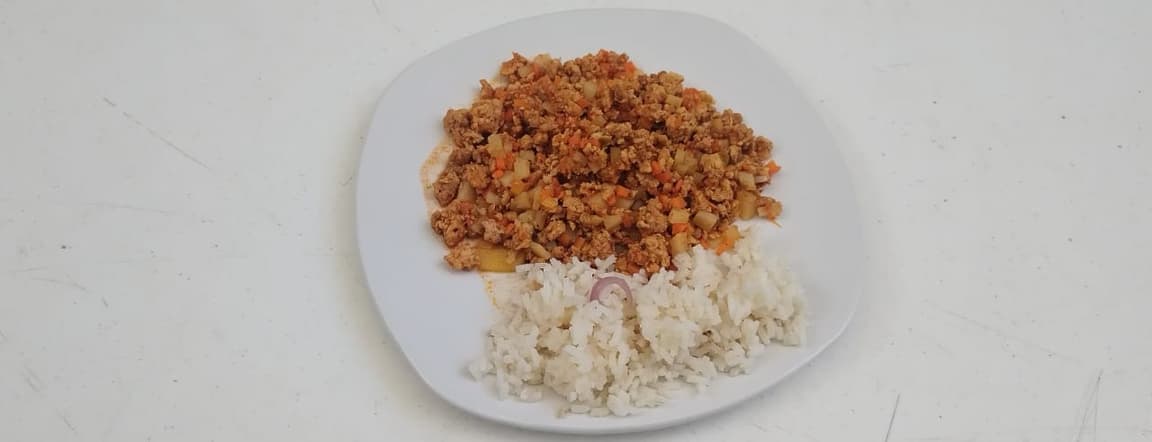 Picadillo de carne de puerco