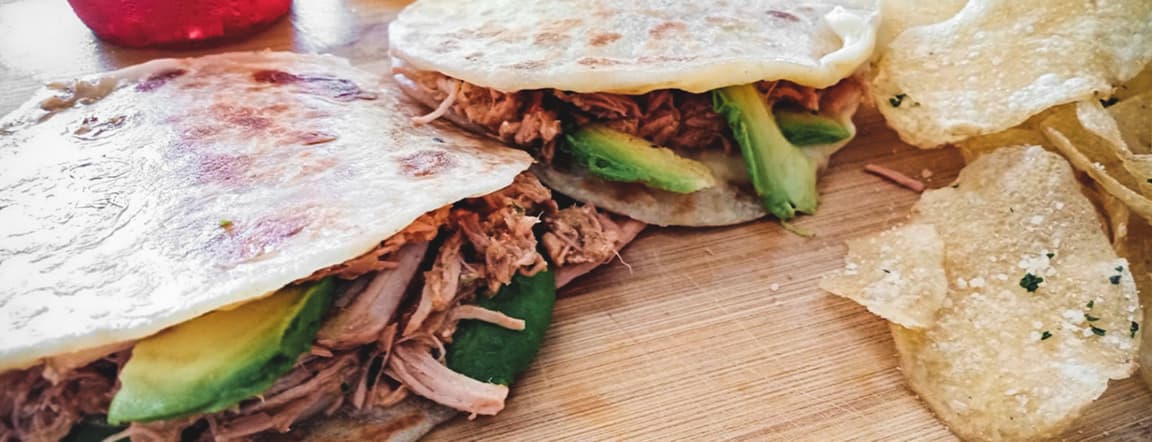 Quesadilla con carne
