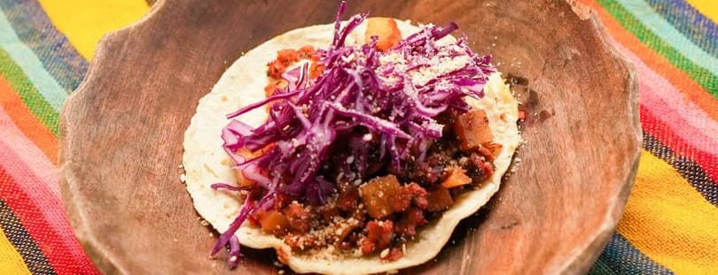 Campechano taco