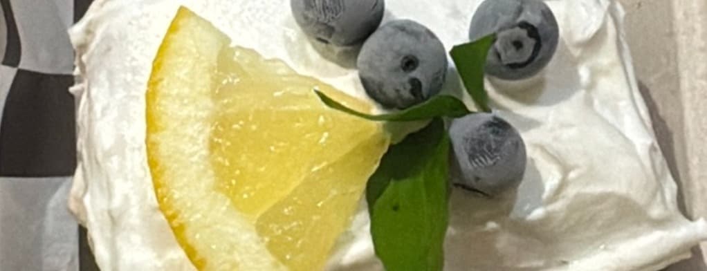 Postre de limon sin gluten