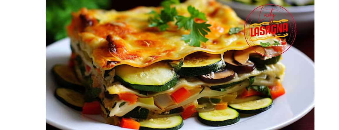 Vegetarian pasta lasagna