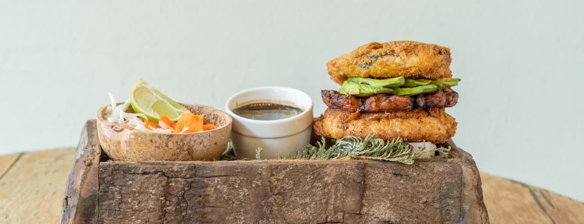 Sushi burger